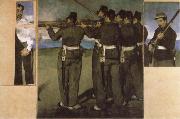 Edouard Manet, The Execution of Emperor Maximilian